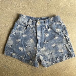 Cherub High Waisted Shorts